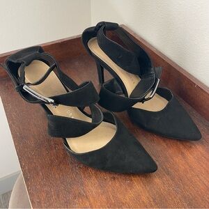 Chinese Laundry Black Strappy Heels